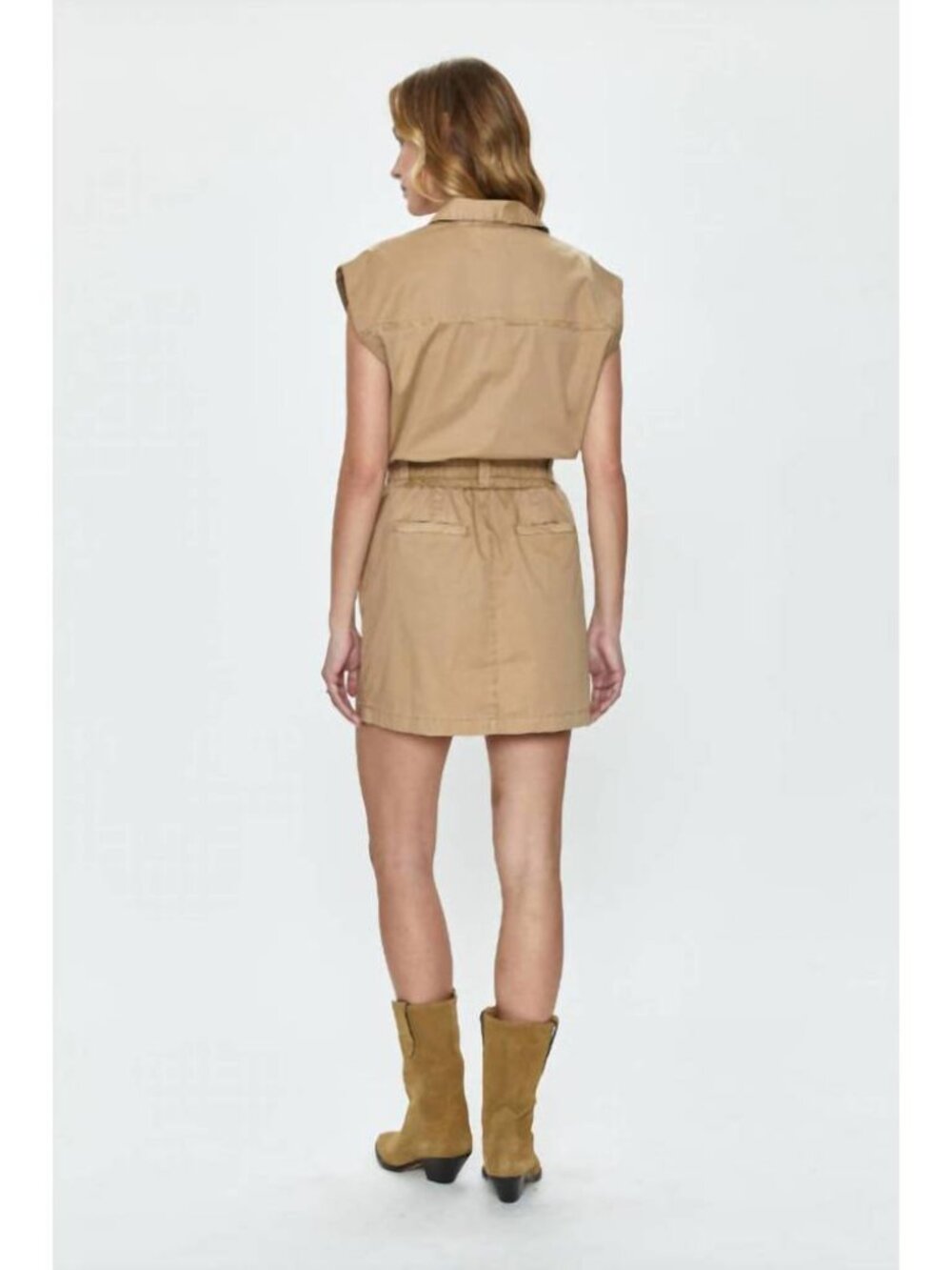 PISTOLA ROSIE MINI DRESS IN COCONUT - Picture 3 of 5
